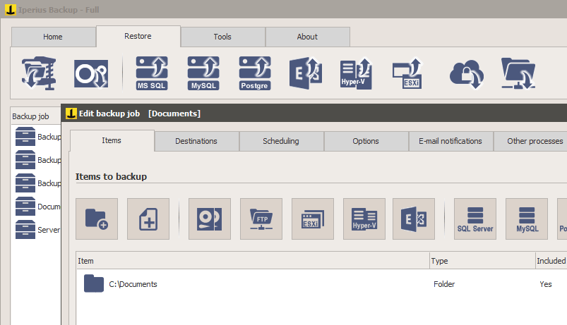 Iperius Backup Free